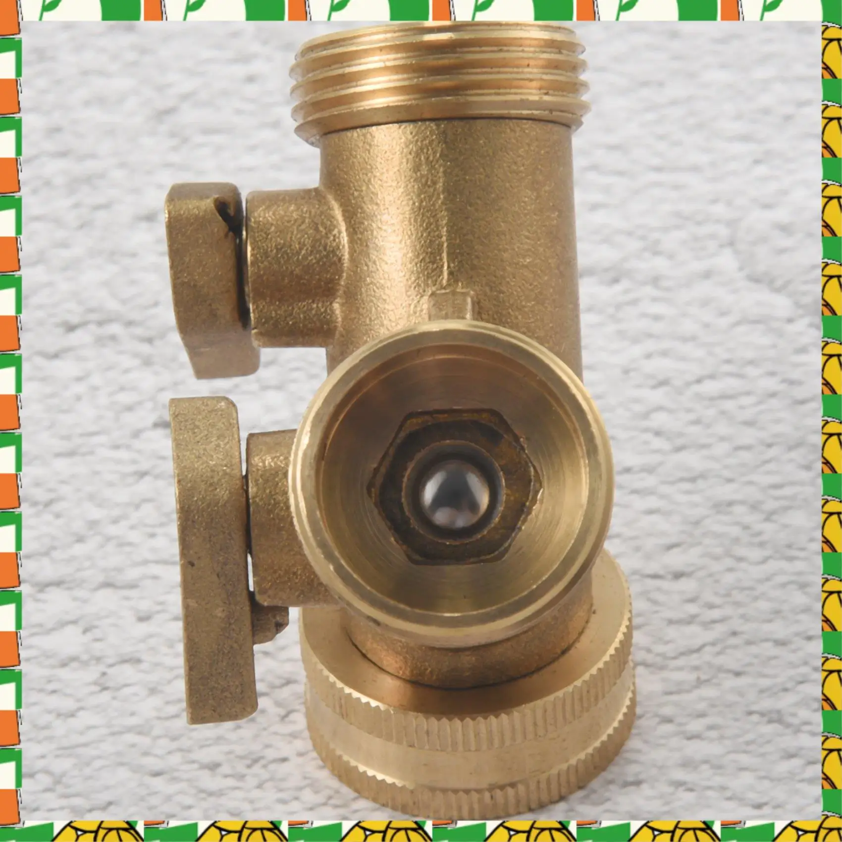 Professional Tool 3/4 Inch 2 Way Hose Splitter Brass Y Valve Garden Tap Connector With 2 X3/4 Inch Brass Water Tap Outside Tap K
Professional Tool 3/4 Inch 2 Way Hose Splitter Brass Y Valve Garden Tap Connector With 2 X3/4 Inch Brass Water Tap Outside Tap K