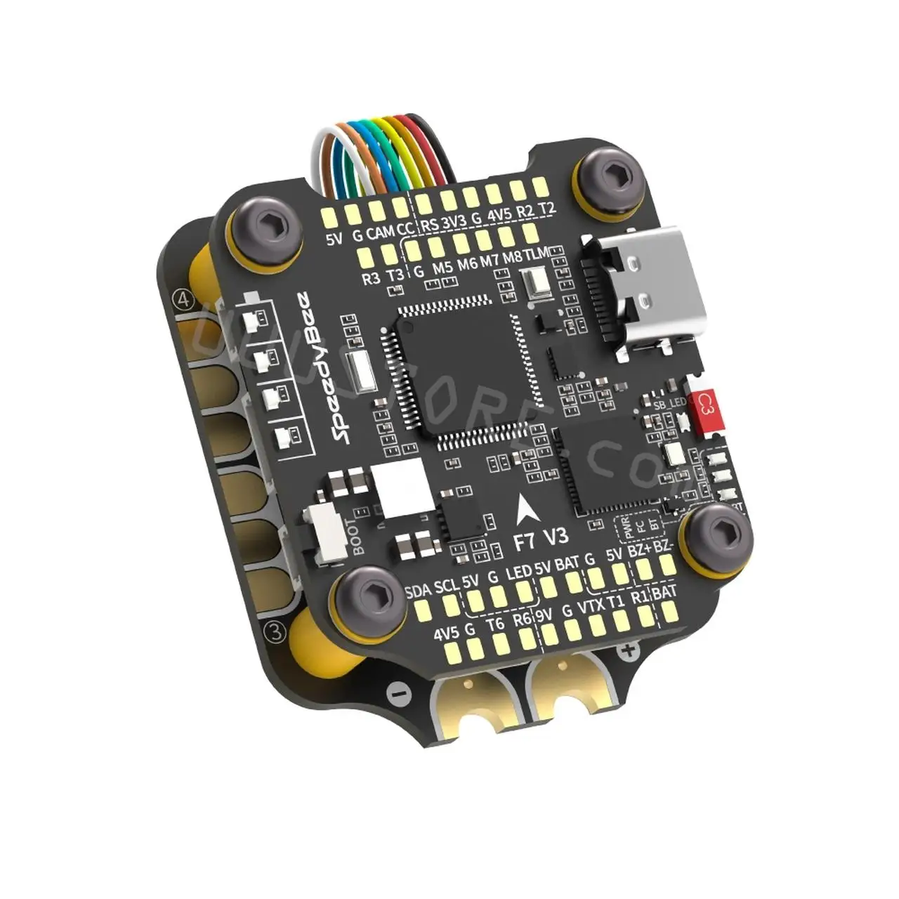 New SpeedyBee F7 V3 BL32 50A 30x30 Stack Flight Controller Module Integrated Betaflight OSD FC for RC FPV Racing
New SpeedyBee F7 V3 BL32 50A 30x30 Stack Flight Controller Module Integrated Betaflight OSD FC for RC FPV Racing