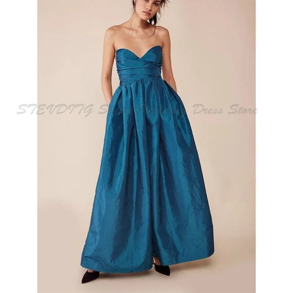 Exquisite Evening Dresses Women Formal Strapless Sleeveless Floor Length High Quality Fit Banquet Prom Wedding Male Female Gowns
Exquisite Evening Dresses Women Formal Strapless Sleeveless Floor Length High Quality Fit Banquet Prom Wedding Male Female Gowns