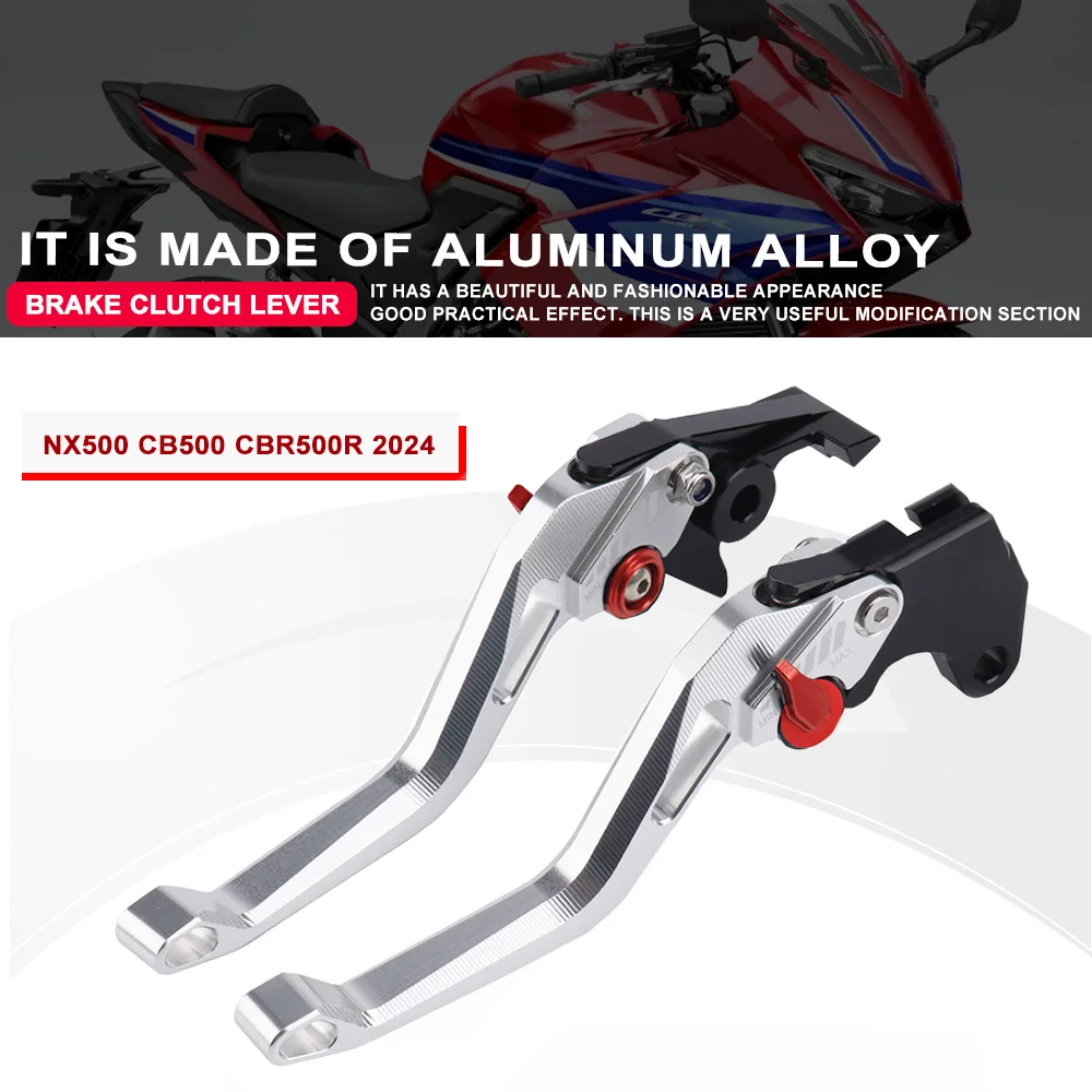 Fit For HONDA NX500 CBR500R CB500 Hornet 2024-2025 Motorcycle Foldable Handle 5D Brake Clutch Levers Aluminum Accessories
Fit For HONDA NX500 CBR500R CB500 Hornet 2024-2025 Motorcycle Foldable Handle 5D Brake Clutch Levers Aluminum Accessories