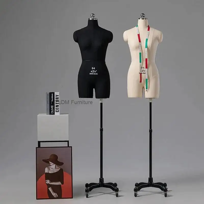 Can Be Pined PU Foam Body Female Mannequins with Cotton Fabric Set Up for Clothing Design Dress Display Stand Model FYMQ
Can Be Pined PU Foam Body Female Mannequins with Cotton Fabric Set Up for Clothing Design Dress Display Stand Model FYMQ