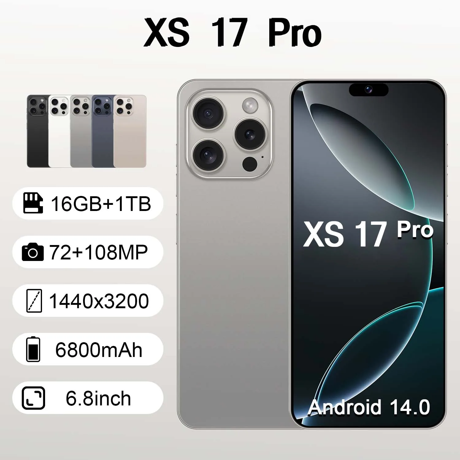 ГОРЯЧИЙ XS 17 Pro, оригинальный новый планшет 6,8HD, глобальное издание, Android Smart, двойная карта, аккумулятор 6800 мАч, 5G, функция распознавания лиц
ГОРЯЧИЙ XS 17 Pro, оригинальный новый планшет 6,8HD, глобальное издание, Android Smart, двойная карта, аккумулятор 6800 мАч, 5G, функция распознавания лиц