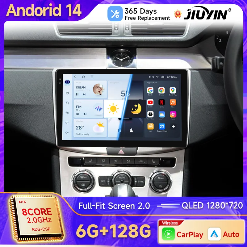 Автомобильный радиоприемник JIUYIN для Volkswagen Magotan/CC 2010-2014 PASSAT B7/B6 2010-2015 Android Carplay Android автоплеер GPS-навигация
Автомобильный радиоприемник JIUYIN для Volkswagen Magotan/CC 2010-2014 PASSAT B7/B6 2010-2015 Android Carplay Android автоплеер GPS-навигация