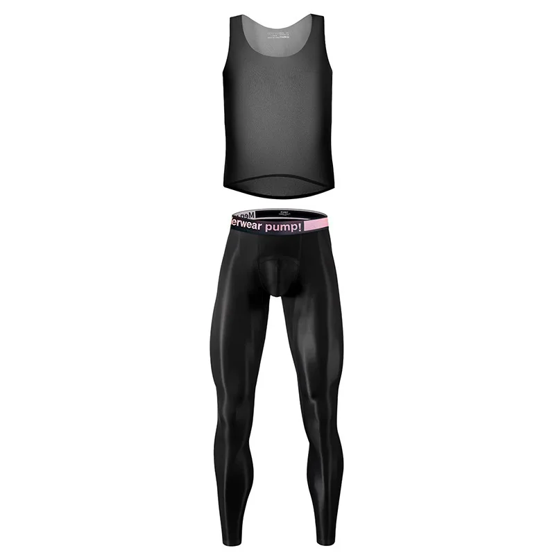 Мужской спортивный костюм ADANNU: сетчатая майка и длинные брюки, 33% спандекс, высокая эластичность, дышащий, охлаждающий, для спортзала, фитнеса, бодибилдинга
Мужской спортивный костюм ADANNU: сетчатая майка и длинные брюки, 33% спандекс, высокая эластичность, дышащий, охлаждающий, для спортзала, фитнеса, бодибилдинга