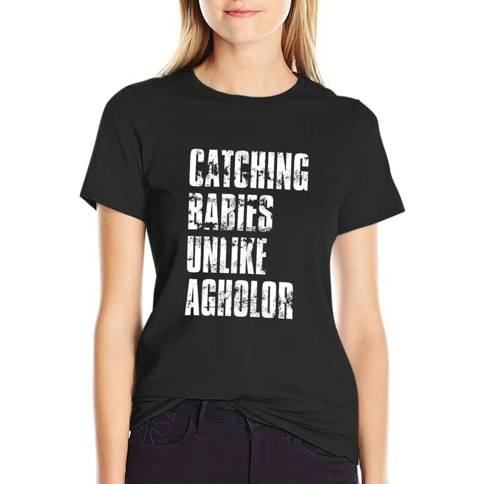 Catching Babies Unlike Agholor Funny Philly Football Joke Distressed Vintage T-Shirt graphics cotton t shirts Women
Catching Babies Unlike Agholor Funny Philly Football Joke Distressed Vintage T-Shirt graphics cotton t shirts Women