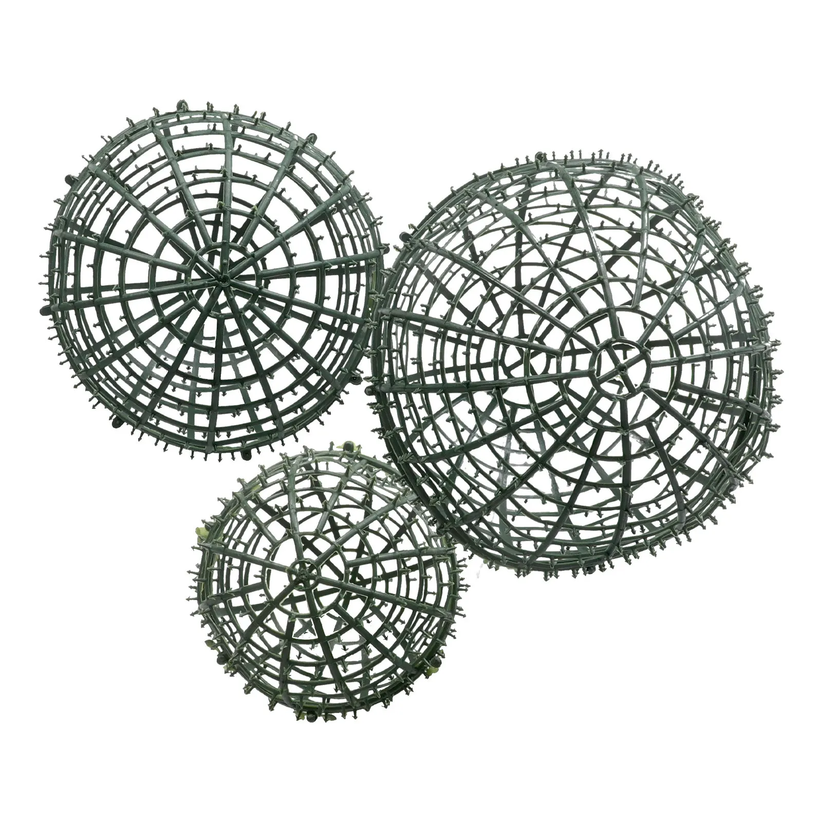 Набор из 3 пластиковых каркасов для топиария в форме шара, для цветочных композиций, DIY, держатели для искусственных зеленых шаров, для свадеб и праздников
Набор из 3 пластиковых каркасов для топиария в форме шара, для цветочных композиций, DIY, держатели для искусственных зеленых шаров, для свадеб и праздников