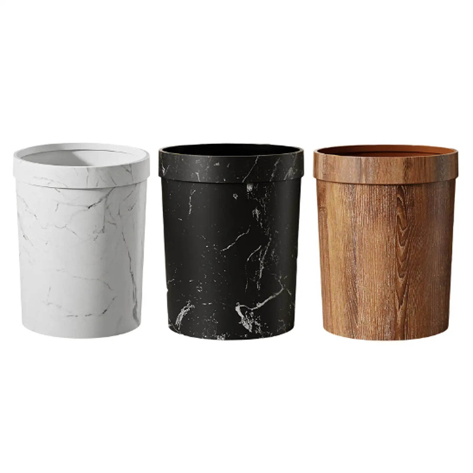 Bathroom Trash Can Rubbish Bin Paper Basket Household Round Reusable Garbage Basket Garbage Container for Living Room Kitchen
Bathroom Trash Can Rubbish Bin Paper Basket Household Round Reusable Garbage Basket Garbage Container for Living Room Kitchen