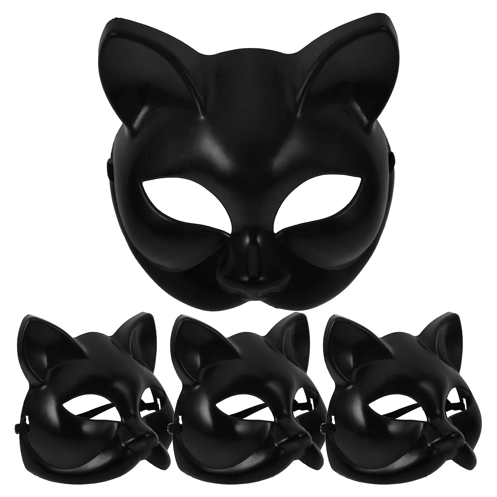 4pcs Blank Masks Handmade Halloween Masquerade Cat Plastic Costume Women Animal Face Waterproof Paintable Craft Project
4pcs Blank Masks Handmade Halloween Masquerade Cat Plastic Costume Women Animal Face Waterproof Paintable Craft Project