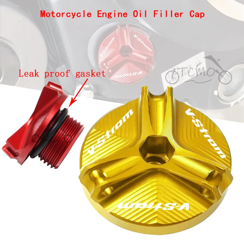 Motorcycle CNC Aluminum Engine Oil Filler Cover Protection Accessories For Suzuki VSTROM 650 DL650 DL250 DL1000 V STROM
Motorcycle CNC Aluminum Engine Oil Filler Cover Protection Accessories For Suzuki VSTROM 650 DL650 DL250 DL1000 V STROM