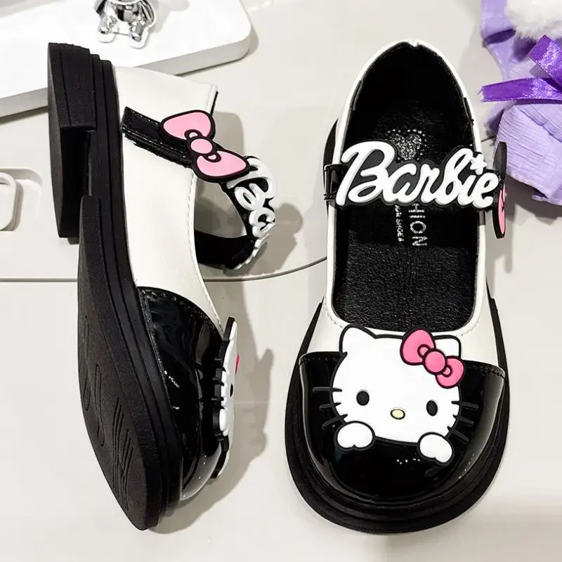 Cute Hello Kittys Children's Shoes Casual Shoes Little Leather Shoes Breathable Good-Looking Soft-Soled Shoes Fashion Gift 
Cute Hello Kittys Children's Shoes Casual Shoes Little Leather Shoes Breathable Good-Looking Soft-Soled Shoes Fashion Gift