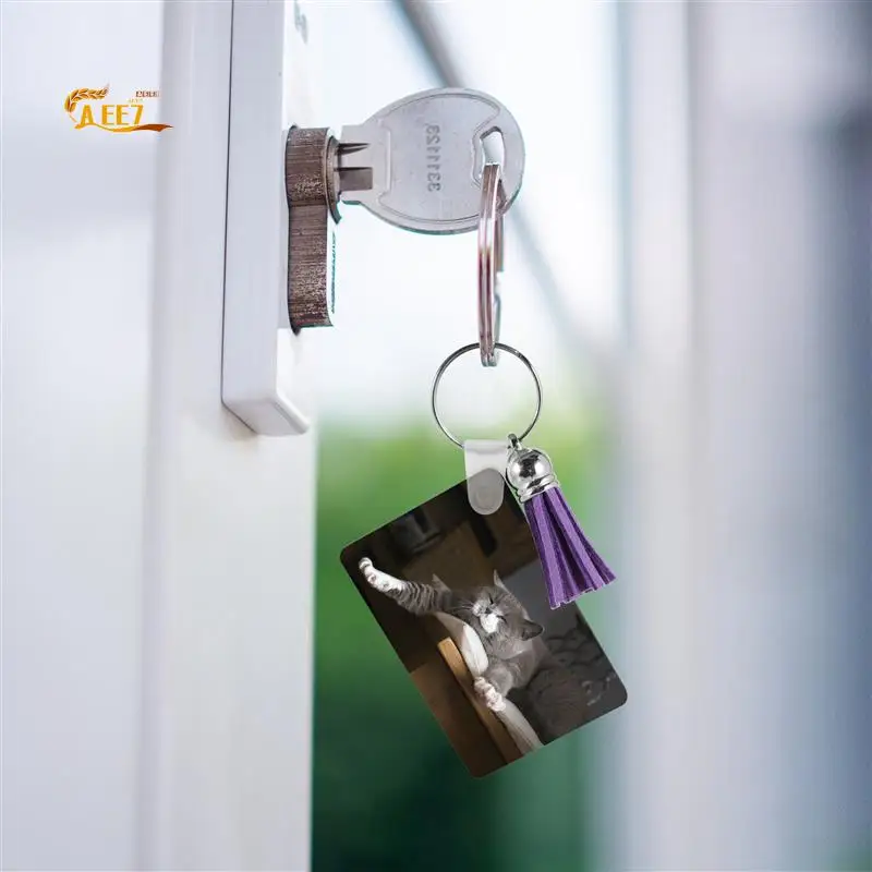 AEE7-160Pcs Sublimation Keychain Blanks Set Key Rings Sublimation Blanks Heat Transfer Keychain Tassels MDF Blank
AEE7-160Pcs Sublimation Keychain Blanks Set Key Rings Sublimation Blanks Heat Transfer Keychain Tassels MDF Blank