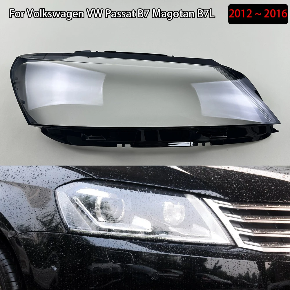For Volkswagen VW Passat B7 Magotan B7L 2012 2013 2014 2015 2016 Car Headlight Headlamp Clear Lens Auto Shell Cover
For Volkswagen VW Passat B7 Magotan B7L 2012 2013 2014 2015 2016 Car Headlight Headlamp Clear Lens Auto Shell Cover