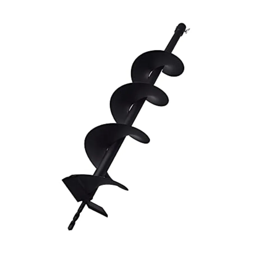 Auger Drill Bit 6 x 31.5 Inch Garden Spiral Drill Bit Earth Auger Bit Post or Umbrella Hole Digger with 3/4 Shaft
Auger Drill Bit 6 x 31.5 Inch Garden Spiral Drill Bit Earth Auger Bit Post or Umbrella Hole Digger with 3/4 Shaft