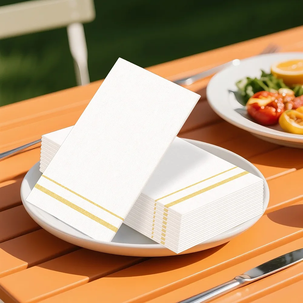 50 Piece Dust-free Paper Disposable Table Napkin Biodegradable Striped Print Table Towel Soft Disposable Serviette Birthday
50 Piece Dust-free Paper Disposable Table Napkin Biodegradable Striped Print Table Towel Soft Disposable Serviette Birthday