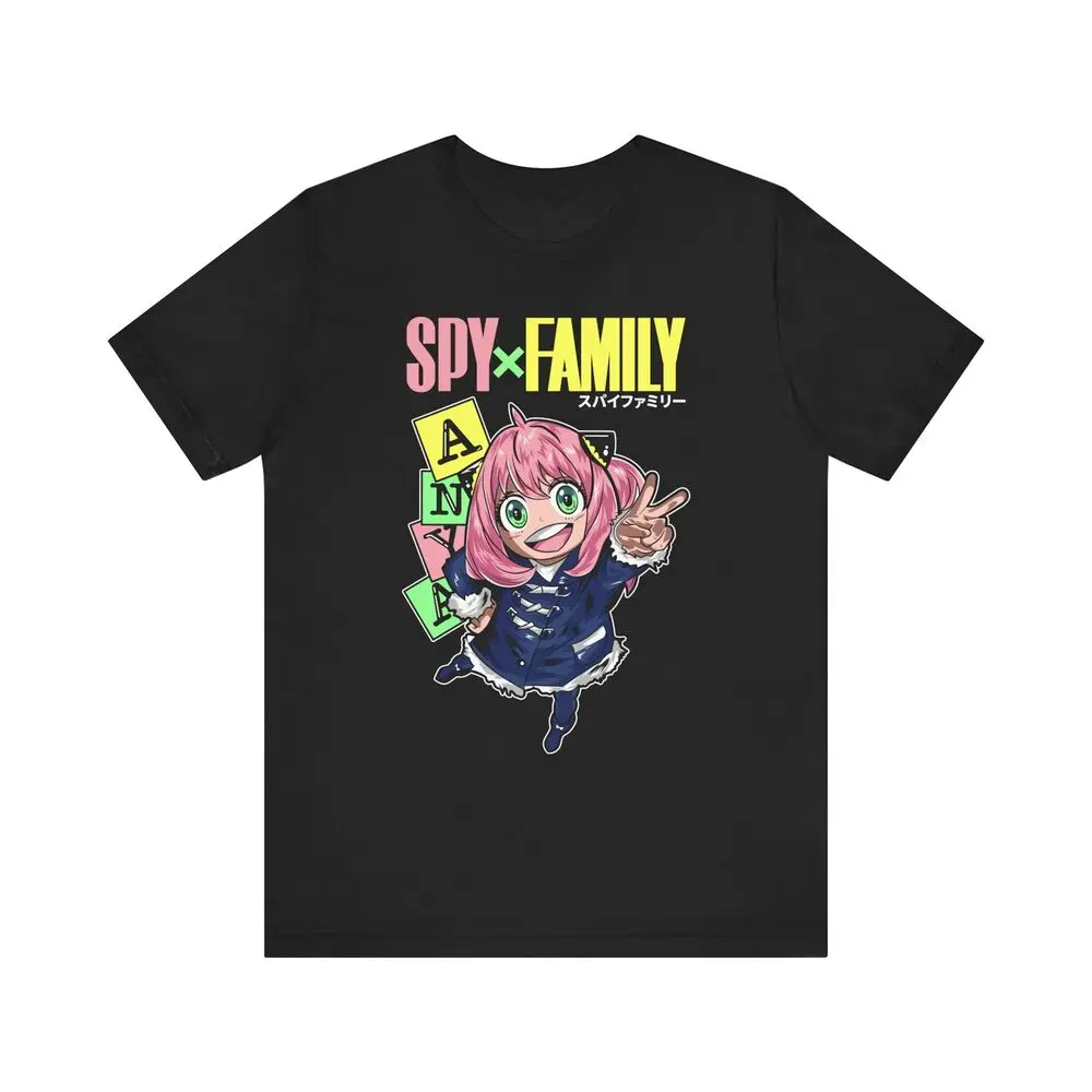 Anya!, x Family Anime T Shirt, Unisex Unisex T-shirts for Men Women Summer vintage
Anya!, x Family Anime T Shirt, Unisex Unisex T-shirts for Men Women Summer vintage