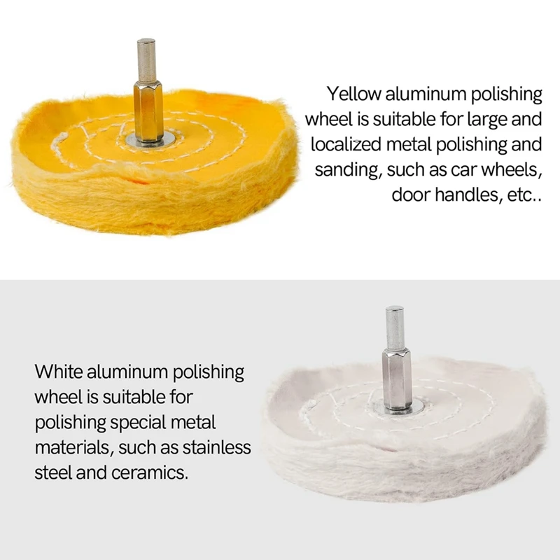 Aluminum Wheel Polishing Kit for Drill Buffing Wheel for Car Motorcycle Wheel Rim Manifold Polishing for Wood 14PCS-ABAM
Aluminum Wheel Polishing Kit for Drill Buffing Wheel for Car Motorcycle Wheel Rim Manifold Polishing for Wood 14PCS-ABAM