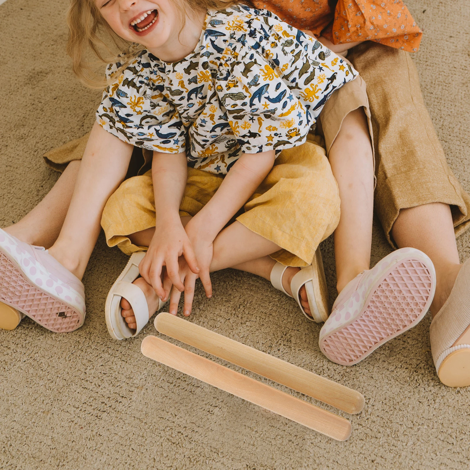 6pcs Wooden Rhythm Natural Wood Percussion Instrument Toddler Music Educational Tools Classroom Rhythm Sticks Musical
6pcs Wooden Rhythm Natural Wood Percussion Instrument Toddler Music Educational Tools Classroom Rhythm Sticks Musical