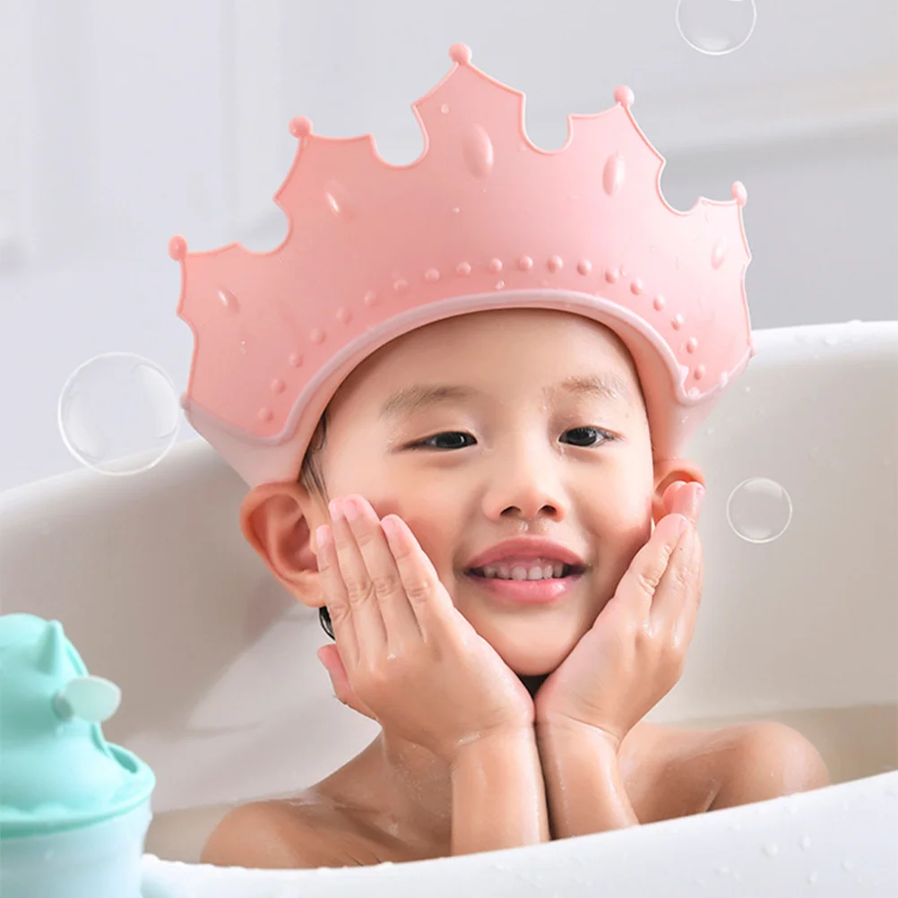 Kids Bath Caps Crown Design Adjustable Waterproof Hair Wash Hat Prevent Shampoo Water Enter Eyes Ears Baby Toddler Shower Hat
Kids Bath Caps Crown Design Adjustable Waterproof Hair Wash Hat Prevent Shampoo Water Enter Eyes Ears Baby Toddler Shower Hat