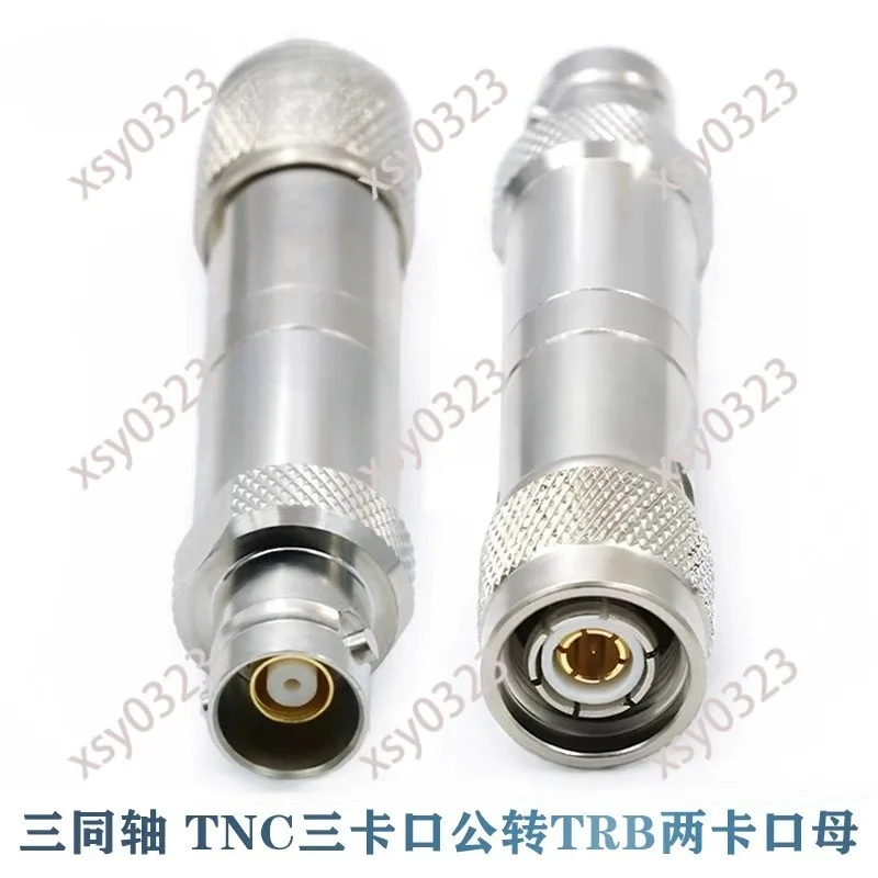 Triaxial Male TNC TNT to BNC TRB Female Adapter 2-C Bayonet Connector
Triaxial Male TNC TNT to BNC TRB Female Adapter 2-C Bayonet Connector