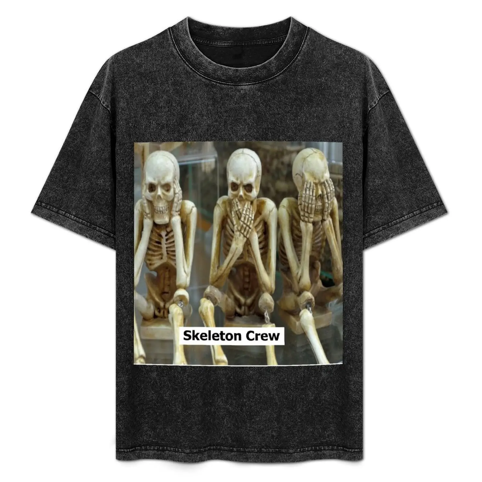 Skeleton Crew T-Shirt Basic Solid Tee for Daily Use
Skeleton Crew T-Shirt Basic Solid Tee for Daily Use