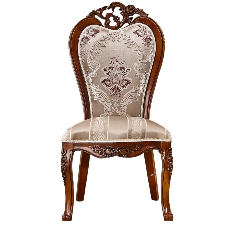 European and American restaurant furniture, European leather dining chair, American full solid wood carving flower
European and American restaurant furniture, European leather dining chair, American full solid wood carving flower