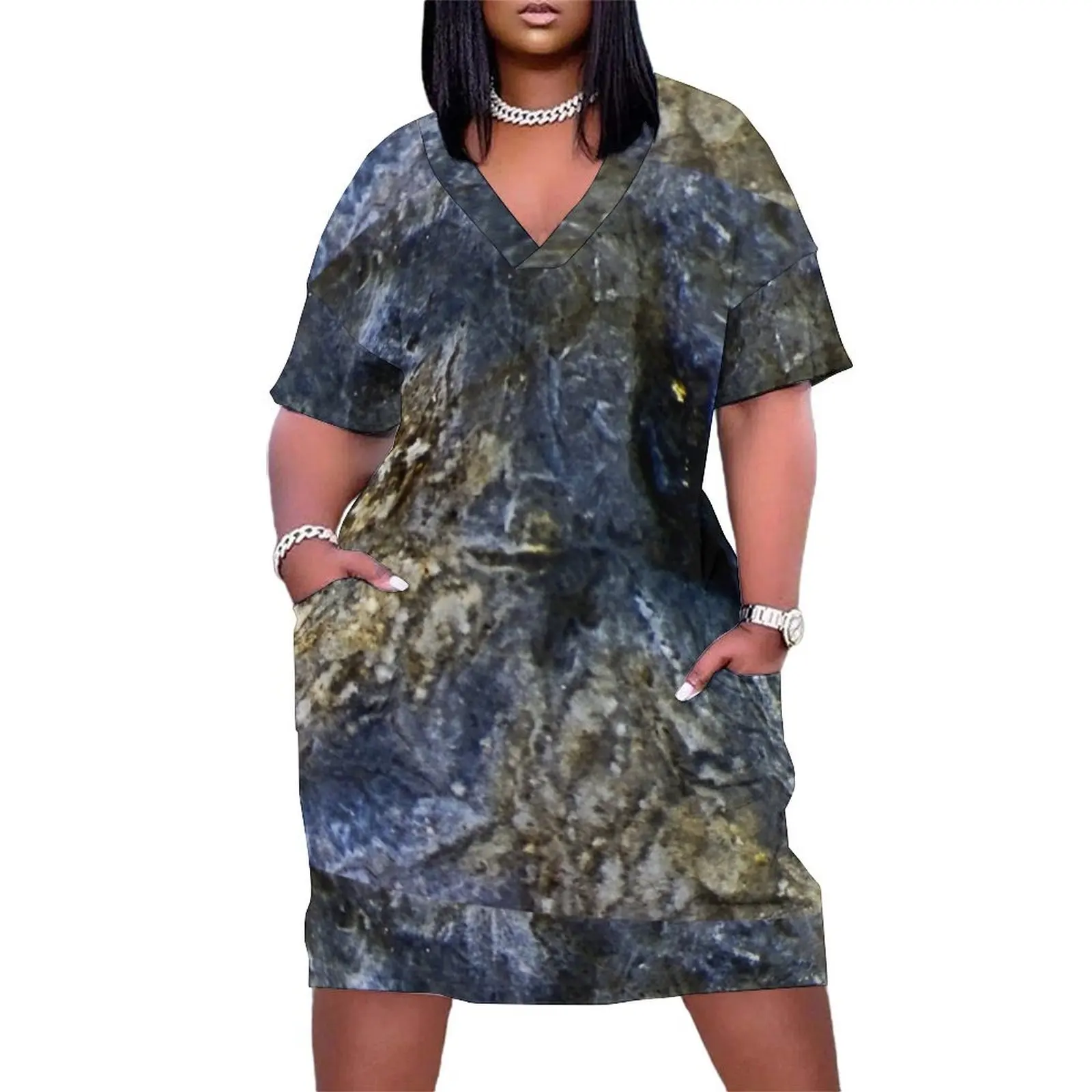 Dark Protector (Orbicular Ocean Jasper) Loose Pocket Dress dresses women summer 2025 dress dresses Women's long dress
Dark Protector (Orbicular Ocean Jasper) Loose Pocket Dress dresses women summer 2025 dress dresses Women's long dress