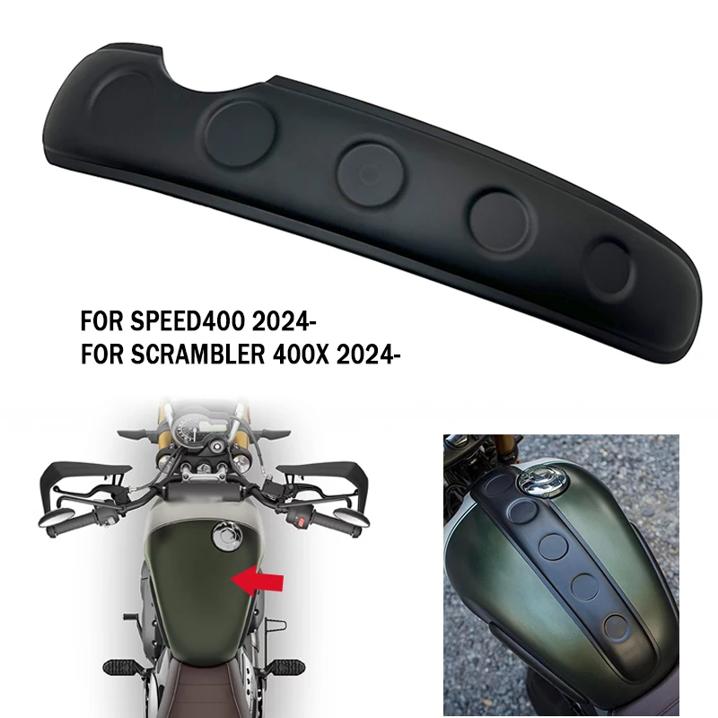 Motorcycle ABS Black Fuel Gas Tank Cap Console Protector Cover For Speed400 Scrambler400X Speed 400 Scrambler 400X 2024-2025
Motorcycle ABS Black Fuel Gas Tank Cap Console Protector Cover For Speed400 Scrambler400X Speed 400 Scrambler 400X 2024-2025
