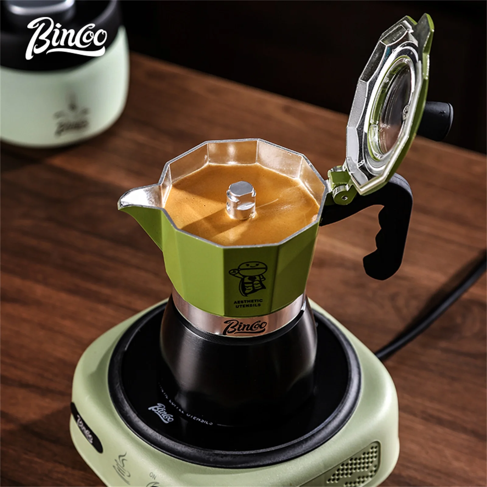 Bincoo двойной клапан мока горшок бытовой итальянский эспрессо машина с постоянной температурой кофе мокко горшок аксессуары для бариста
Bincoo двойной клапан мока горшок бытовой итальянский эспрессо машина с постоянной температурой кофе мокко горшок аксессуары для бариста