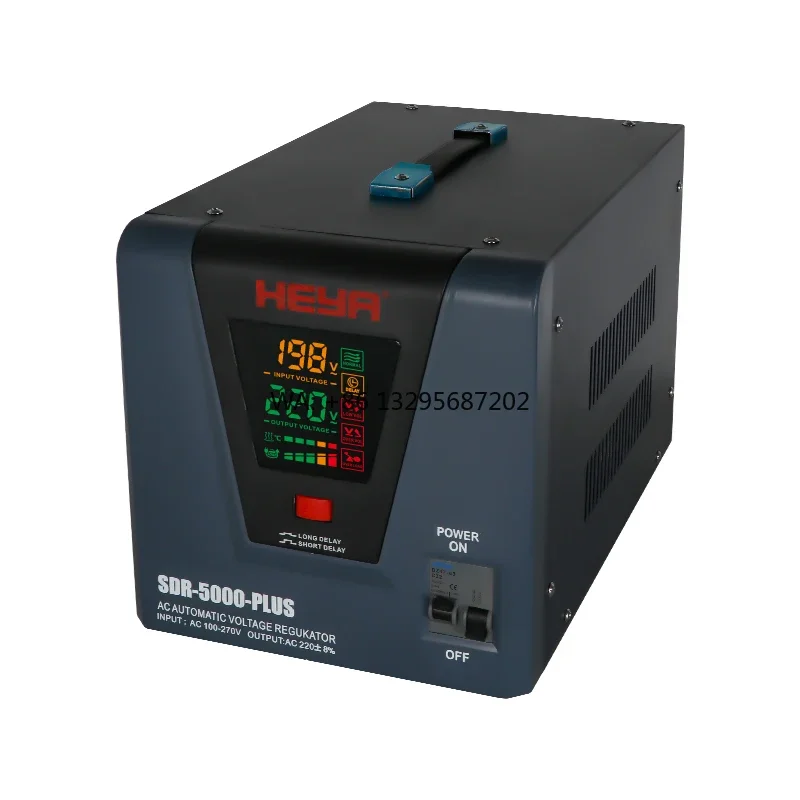 Hot Cakes SDR-500-PLUS Single Phase Full Automatic AC Voltage Regulator LED Relay Type 220V Output 50Hz Frequency CE Certified
Hot Cakes SDR-500-PLUS Single Phase Full Automatic AC Voltage Regulator LED Relay Type 220V Output 50Hz Frequency CE Certified