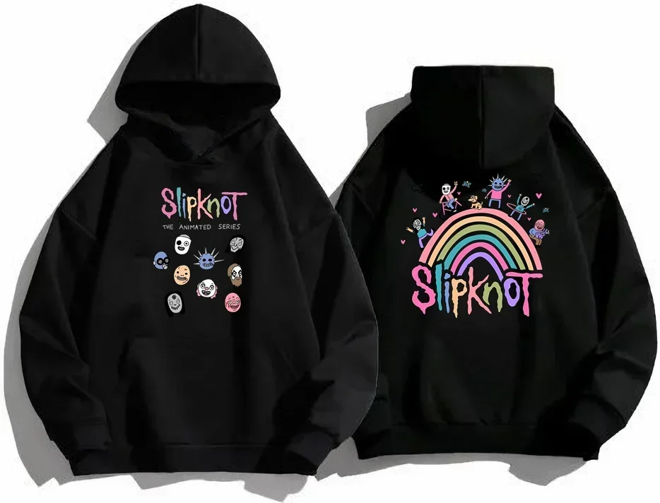 Мужская черная толстовка с капюшоном, хлопковая футболка S-Slipknot в стиле Харадзюку, женская повседневная одежда, толстовка с капюшоном в подарок на день рождения
Мужская черная толстовка с капюшоном, хлопковая футболка S-Slipknot в стиле Харадзюку, женская повседневная одежда, толстовка с капюшоном в подарок на день рождения