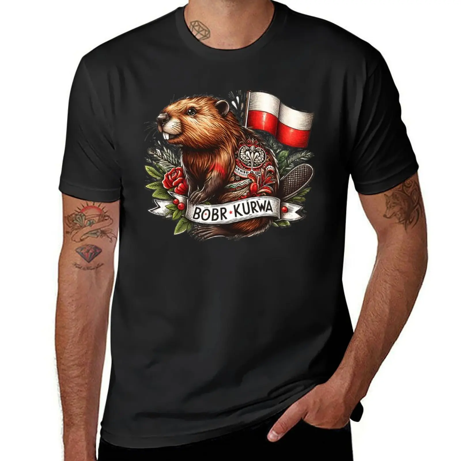 Bobr Kurwa T-Shirt animal prinfor boys customs design your own fitted t shirts for men
Bobr Kurwa T-Shirt animal prinfor boys customs design your own fitted t shirts for men