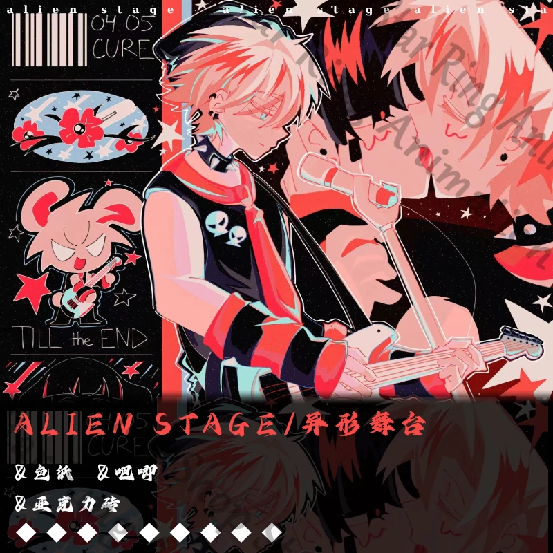 Anime Alien Stage Till Laser Badge Emblem Babysbreath Colored Coloured Paper Acrylic Brick Cospaly Cartoon Gift Decorate 
Anime Alien Stage Till Laser Badge Emblem Babysbreath Colored Coloured Paper Acrylic Brick Cospaly Cartoon Gift Decorate