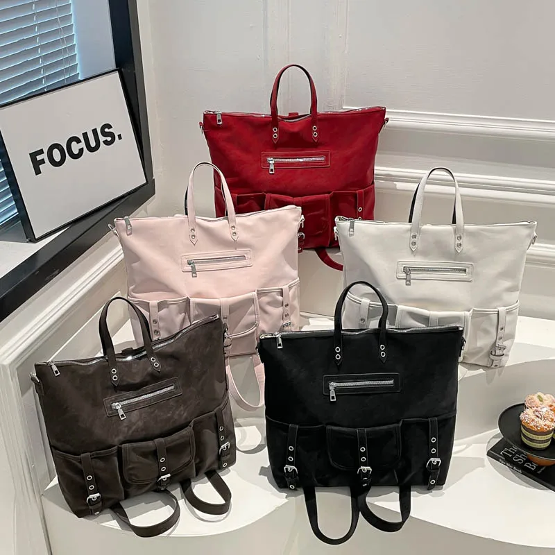 Casual Travel Women Backpacks Moto Style Pu Leather Shoulder Bags Sac A Dos Korean Ladies Bagpack Mochilas School Bags Big
Casual Travel Women Backpacks Moto Style Pu Leather Shoulder Bags Sac A Dos Korean Ladies Bagpack Mochilas School Bags Big