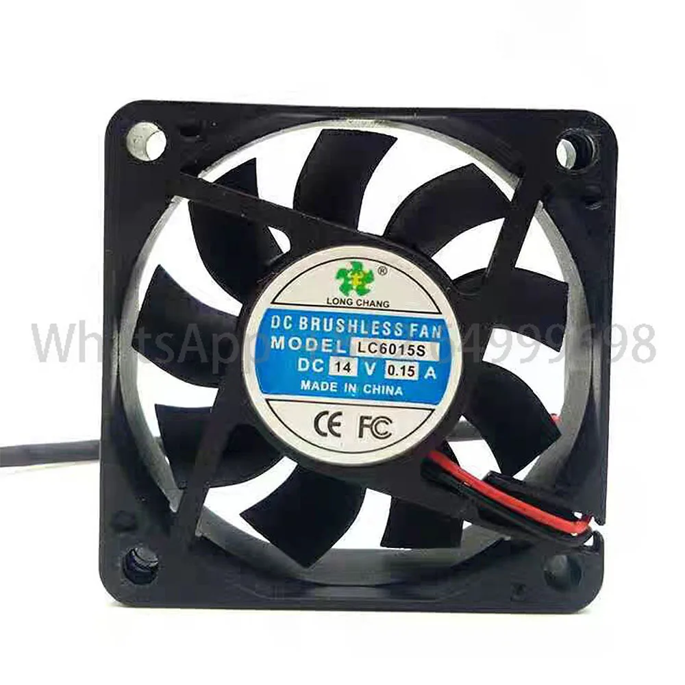 Brand new original LC6015S 14V 12V 6CM cm 6015 ultra-thin silent chassis power supply and cooling fan
Brand new original LC6015S 14V 12V 6CM cm 6015 ultra-thin silent chassis power supply and cooling fan