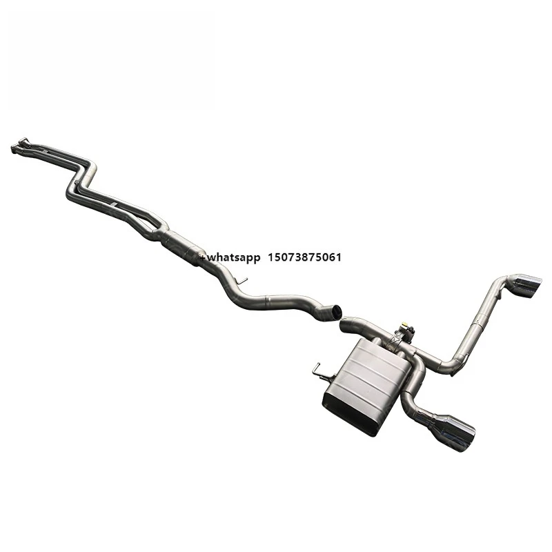 High Quality Valved Sport 304SS Catback Exhaust System for 2006 325i E90 3L
High Quality Valved Sport 304SS Catback Exhaust System for 2006 325i E90 3L