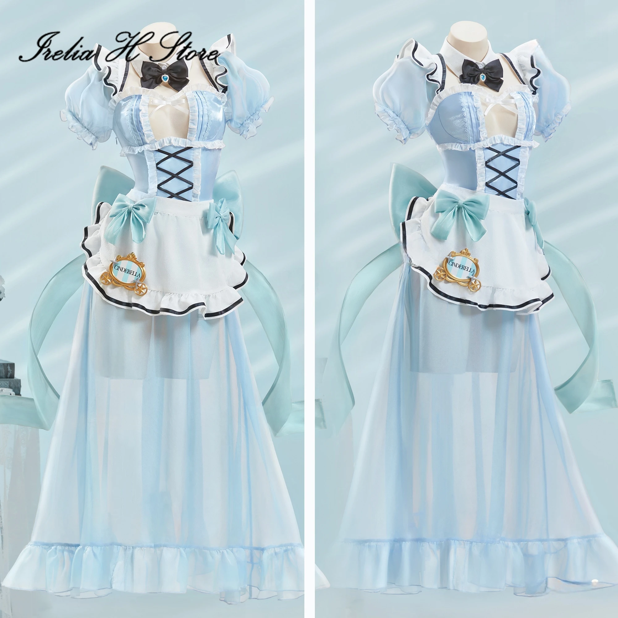 Irelia H Store Anime ni cos kke Cinderella Cosplay Costume Cinderella Coffee Maid Party Dress Women halloween Costume
Irelia H Store Anime ni cos kke Cinderella Cosplay Costume Cinderella Coffee Maid Party Dress Women halloween Costume