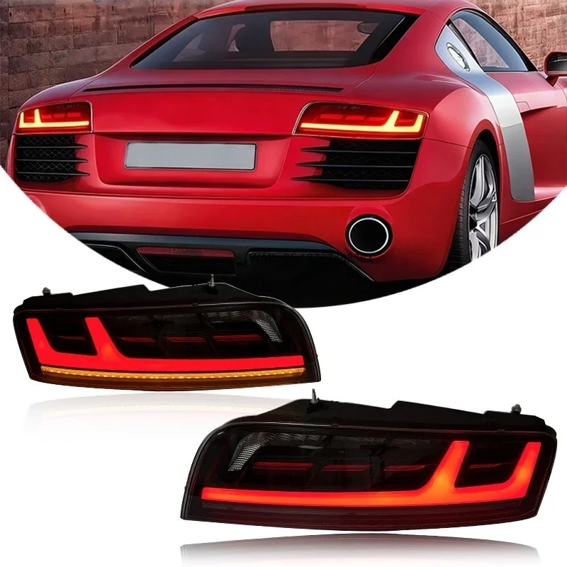 for R8 MK1 Rear Light Taillight 2008 2016 Rear Lamp Upgrade Plug and Play Taillamp Lens Tail Lamp LED Indictors
for R8 MK1 Rear Light Taillight 2008 2016 Rear Lamp Upgrade Plug and Play Taillamp Lens Tail Lamp LED Indictors