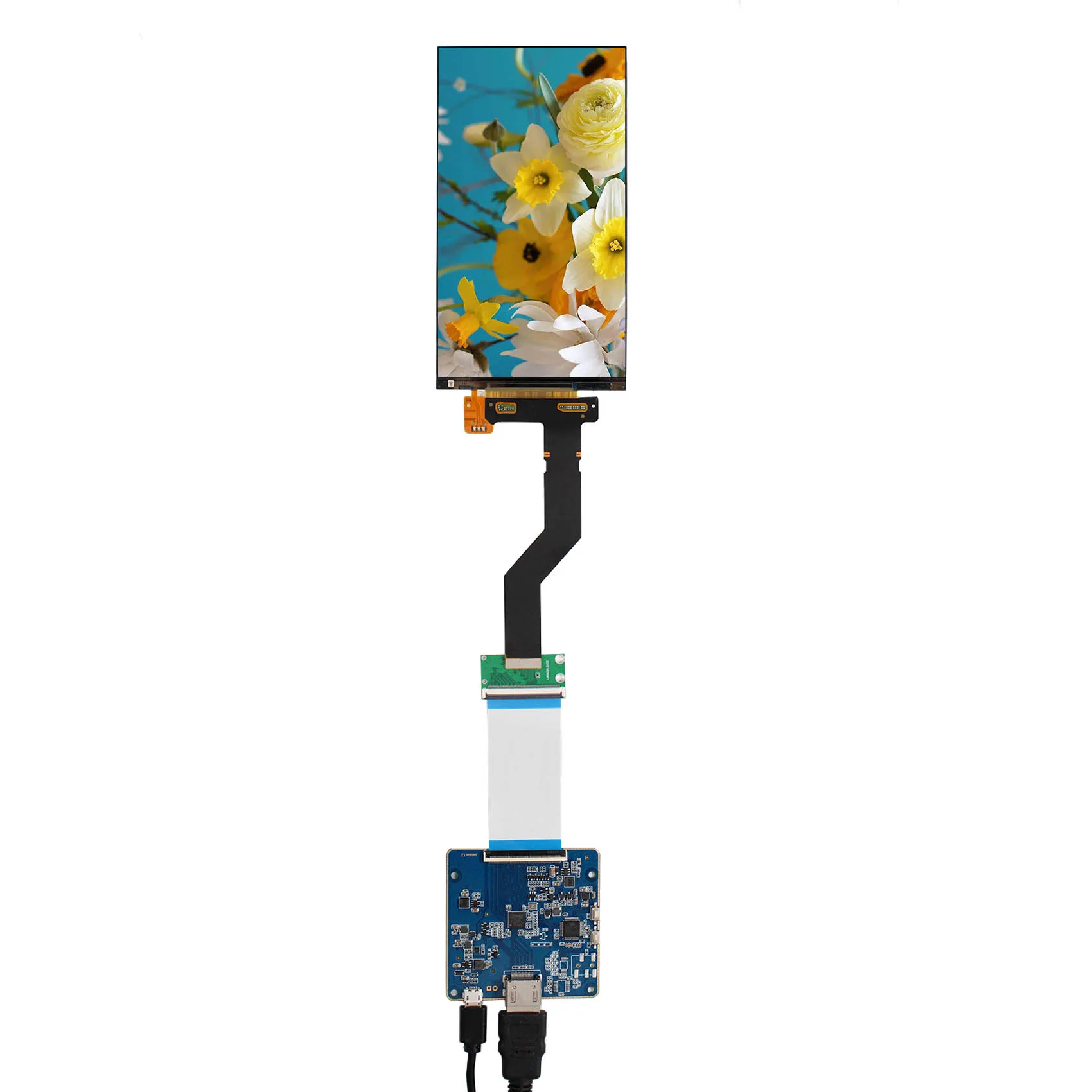 6 inch LS060R1SX02 1440x2560 2K LCD Screen and HD-MI Micro USB Controller Board
6 inch LS060R1SX02 1440x2560 2K LCD Screen and HD-MI Micro USB Controller Board