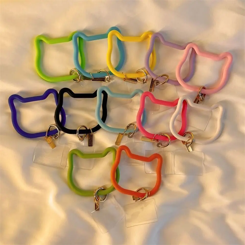 Universal Cute Cat Mobile Phone Lanyard Soft Silicone Anti-lost Wristband Phone Wrist Strap Colorful Mobile Phone Straps Gift
Universal Cute Cat Mobile Phone Lanyard Soft Silicone Anti-lost Wristband Phone Wrist Strap Colorful Mobile Phone Straps Gift