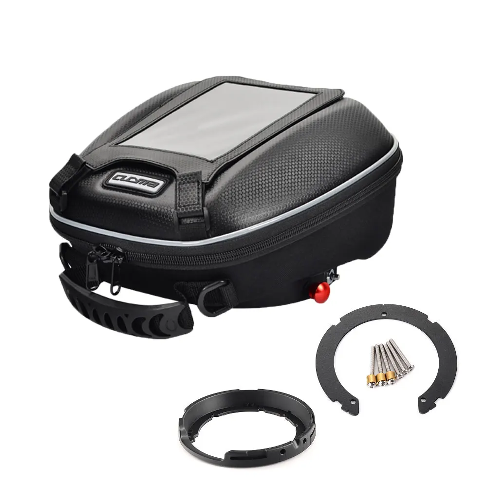 CUCYMA CB-1903B Motorcycle Tank Bag - Lockable with Touch-Screen Phone Pouch Reflective Stripes for AGUSTA Motorcycles
CUCYMA CB-1903B Motorcycle Tank Bag - Lockable with Touch-Screen Phone Pouch Reflective Stripes for AGUSTA Motorcycles