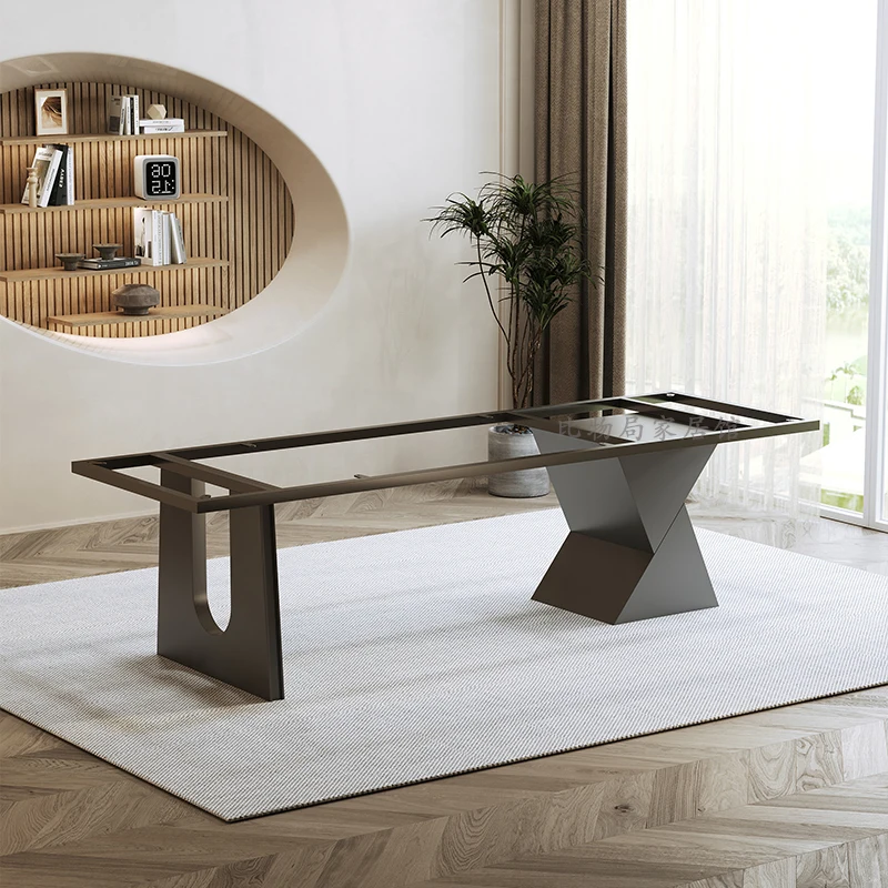 Marble tea table base desk solid wood large board table support frame rock slab luxury stone metal tea table foot bracket
Marble tea table base desk solid wood large board table support frame rock slab luxury stone metal tea table foot bracket