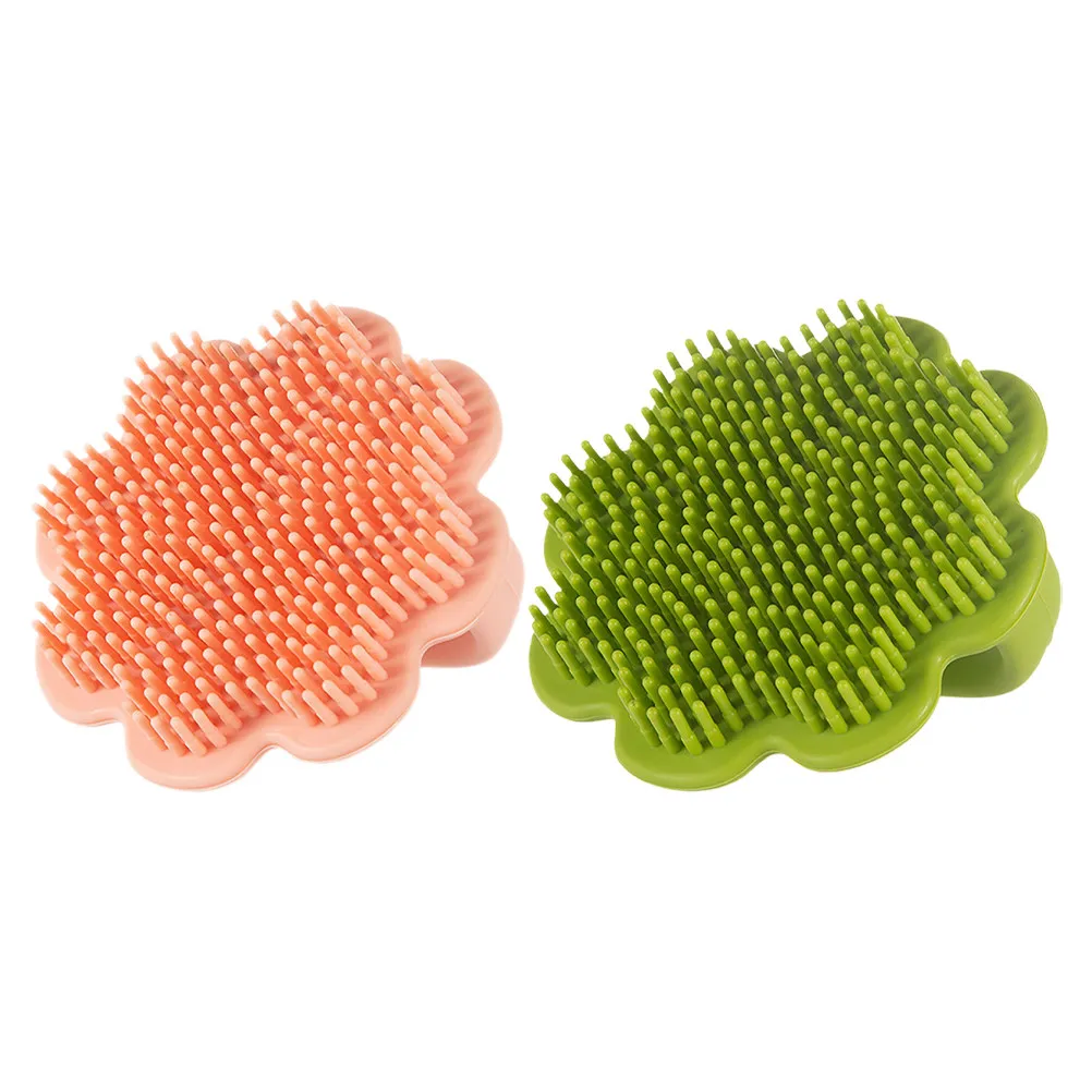 2Pcs Baby Hair and Bath Brush Silicone Cradle Cap Scrubber Gentle Scalp Massager for Newborns Toddlers Dry Skin Care Infant Bath
2Pcs Baby Hair and Bath Brush Silicone Cradle Cap Scrubber Gentle Scalp Massager for Newborns Toddlers Dry Skin Care Infant Bath