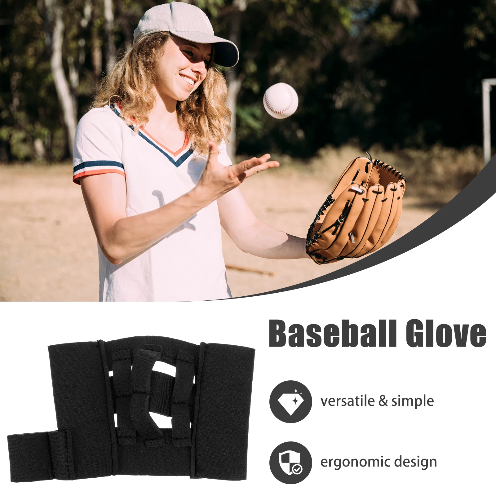 Бейсбольные тренировочные перчатки, молодежные ловушки, мини-многоразовые перчатки для гольфа, софтбола, легкий полиэстер
Бейсбольные тренировочные перчатки, молодежные ловушки, мини-многоразовые перчатки для гольфа, софтбола, легкий полиэстер