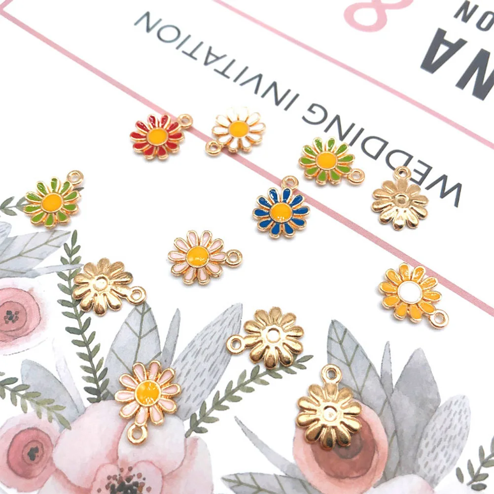 60pcs Alloy Jewelry Accessories Earring Ornaments Crafts Piercing Props Daisy Charms Girls DIY Necklace Bracelet Anklet
60pcs Alloy Jewelry Accessories Earring Ornaments Crafts Piercing Props Daisy Charms Girls DIY Necklace Bracelet Anklet