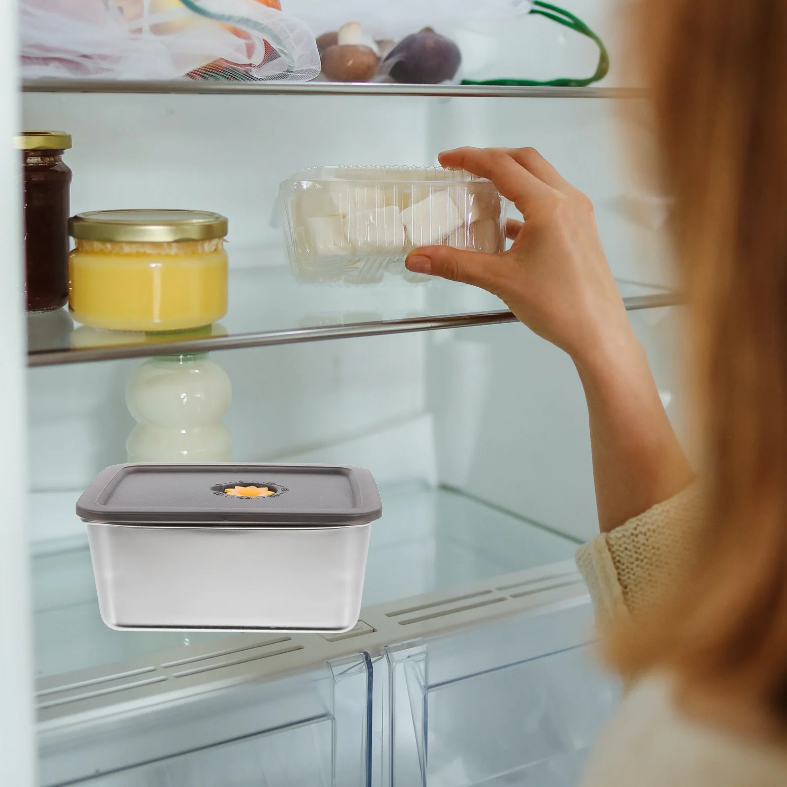 3 шт. стальные контейнеры для пищевых продуктов, органайзер для ломтиков сыра, детские контейнеры для хранения свежих фруктов, контейнеры для еды для ланч-боксов
3 шт. стальные контейнеры для пищевых продуктов, органайзер для ломтиков сыра, детские контейнеры для хранения свежих фруктов, контейнеры для еды для ланч-боксов