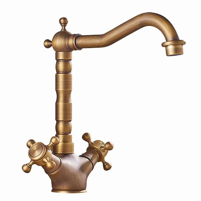 Basin Faucet Double Lead Antique All Copper Washbasin Faucet Low Lead European Style
Basin Faucet Double Lead Antique All Copper Washbasin Faucet Low Lead European Style