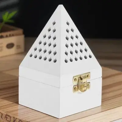 1pc Incense Burner Wooden Metal Aroma Therapy Furnace Home Decor Censer Holder Creative Pierced Design Decorative Ornament For
1pc Incense Burner Wooden Metal Aroma Therapy Furnace Home Decor Censer Holder Creative Pierced Design Decorative Ornament For