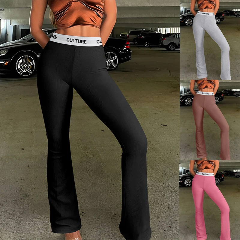 Women's Solid Colour Trousers High Waisted Webbing Trousers Women's Flared Pants Slim Fashion Skinny
Women's Solid Colour Trousers High Waisted Webbing Trousers Women's Flared Pants Slim Fashion Skinny
