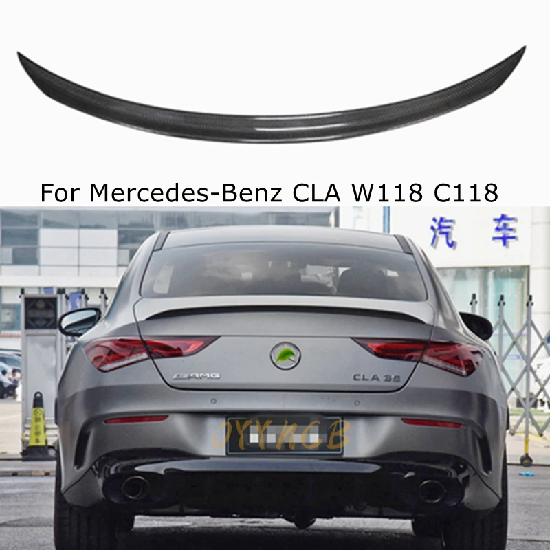 For Mercedes-Benz CLA W118 C118 AMG Style Carbon Fiber / Forged Carbon / Black Rear Spoiler Trunk Wing 2019-2023
For Mercedes-Benz CLA W118 C118 AMG Style Carbon Fiber / Forged Carbon / Black Rear Spoiler Trunk Wing 2019-2023