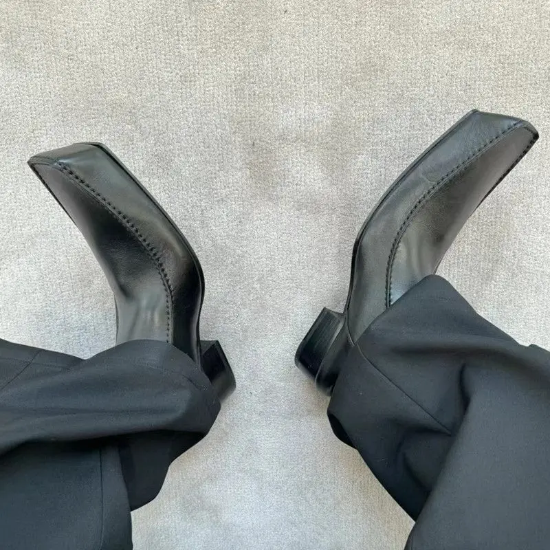 Women's Square Toe Low Block Heel Ankle Boots Faux Leather Minimalist Office Casual Daily Comfortable Footwear Drop Shipping
Women's Square Toe Low Block Heel Ankle Boots Faux Leather Minimalist Office Casual Daily Comfortable Footwear Drop Shipping